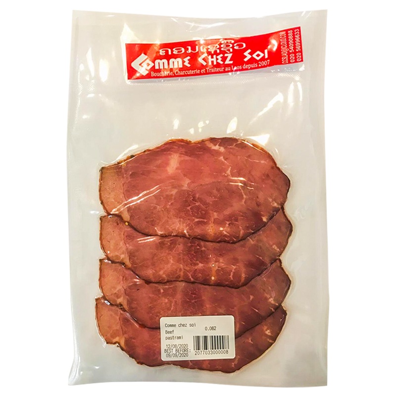 Comme Chez Soi Beef Pastrami Size 0.062g