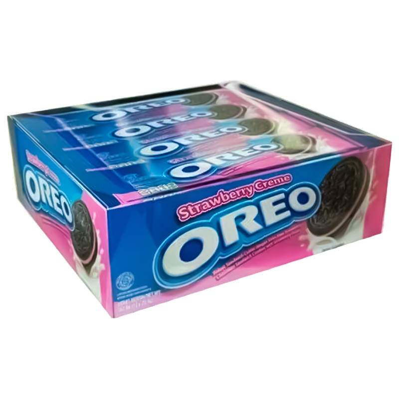 OREO Strawberry Multipack Size 29.4g x 12pcs
