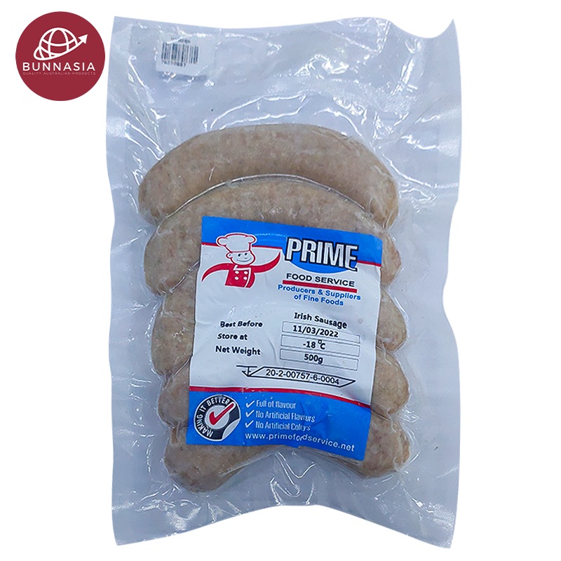 Prime Irish Sausage (thick) Pack 400g Per pack