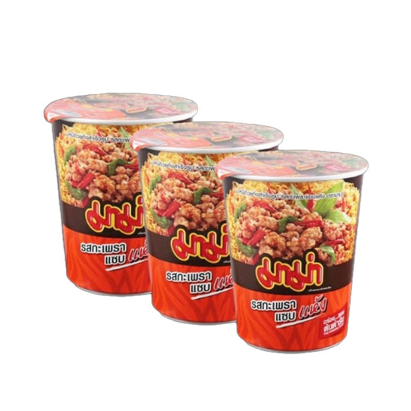 Mama Cup Spicy Basil 50g Pack 6 cups