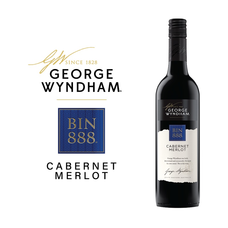 George Wyndham Bin 888 Cabernet Merlot 750ml