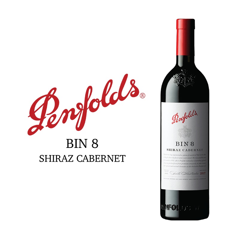 Penfolds BIN 8 Shiraz Carbernet 750ml