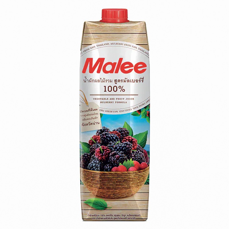 Malee Vegetable and Fruit Juice Mulberry Formula 1L