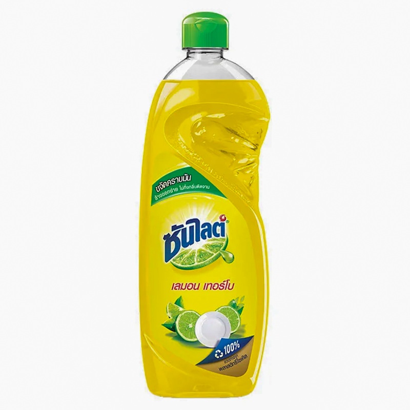Sunlight Lemon Turbo Dish Detergent Size 750ml