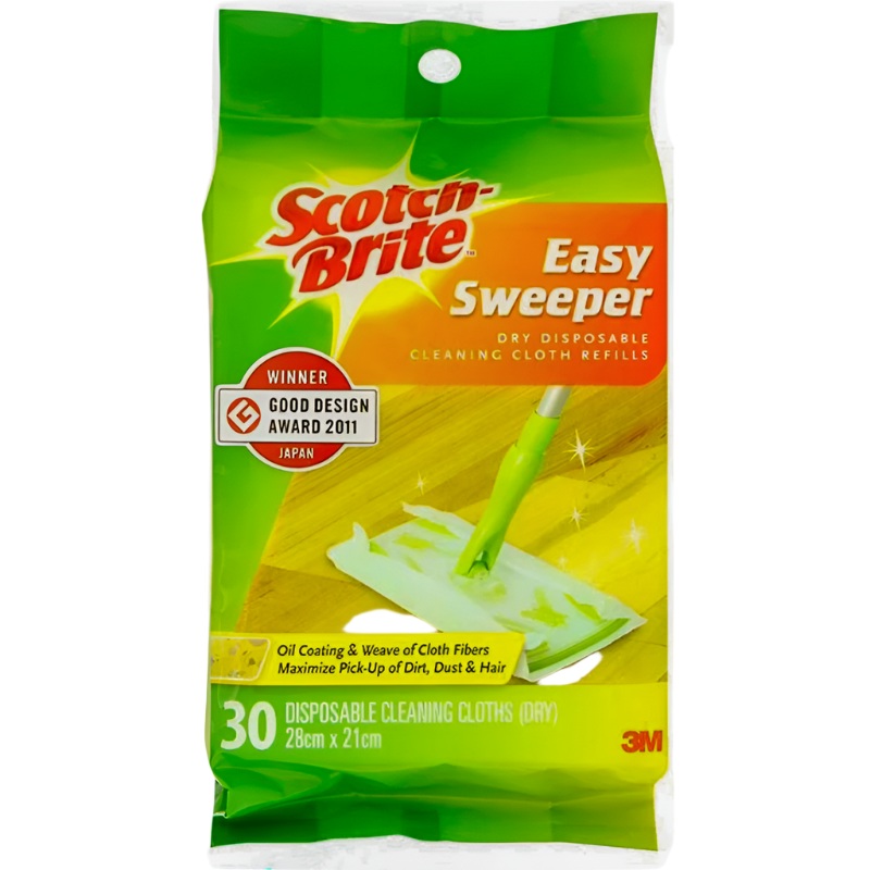Scotch-Brite Dry disposable cleaning cloth refills 28cm x 21cm