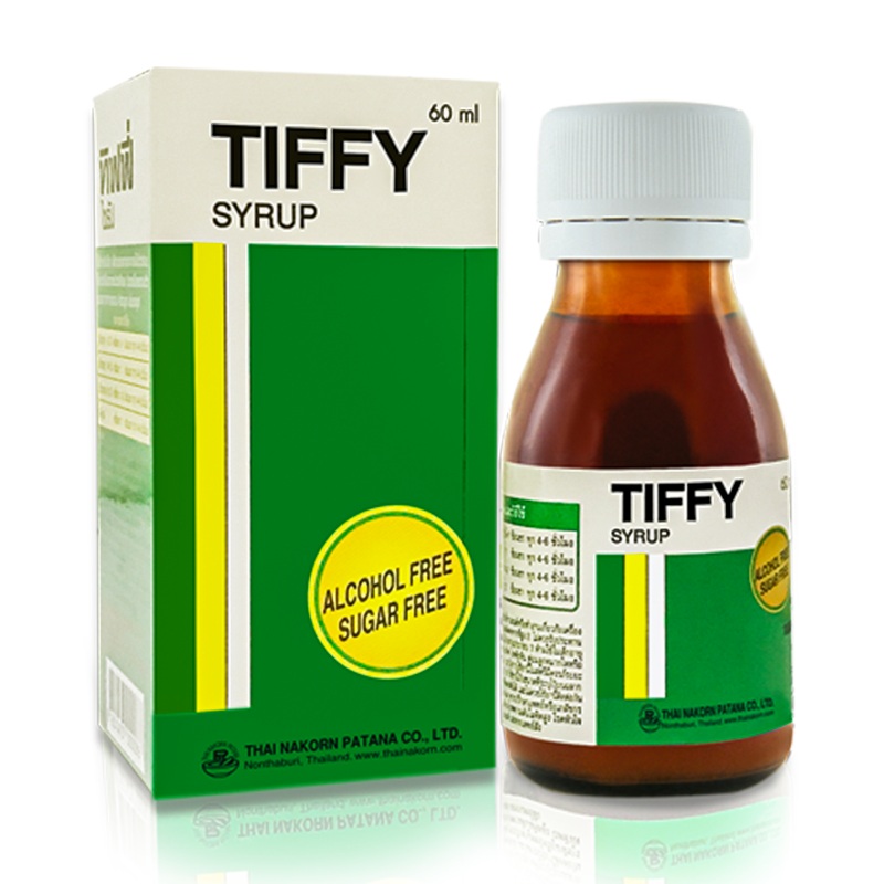 Tiffy syrup Size 30ml For Relief Of Common Cold, Nasal Congestion, antipyretic, analgesic, hay fever.