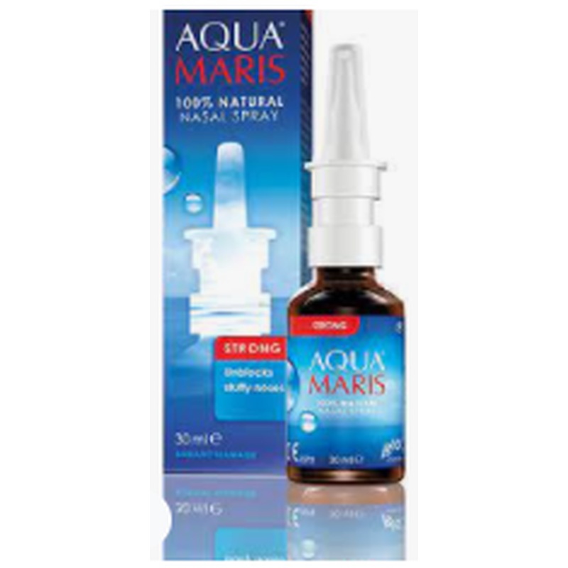 Aqua Maris 100% Natural Nasal Spray Adriatic Sea Water Size 30 ml