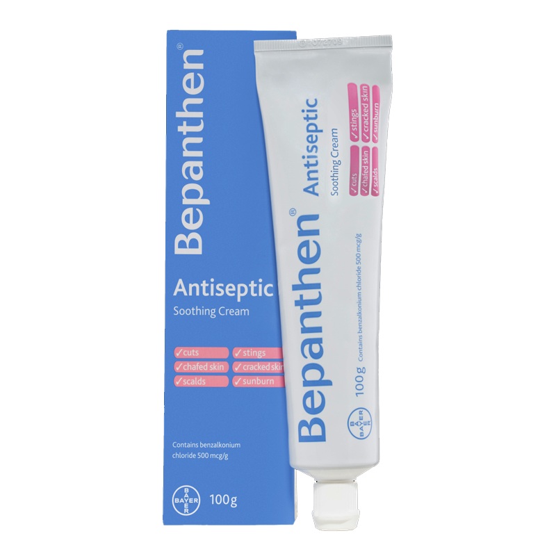 Bepanthen Antiseptic Soothing Cream 100g