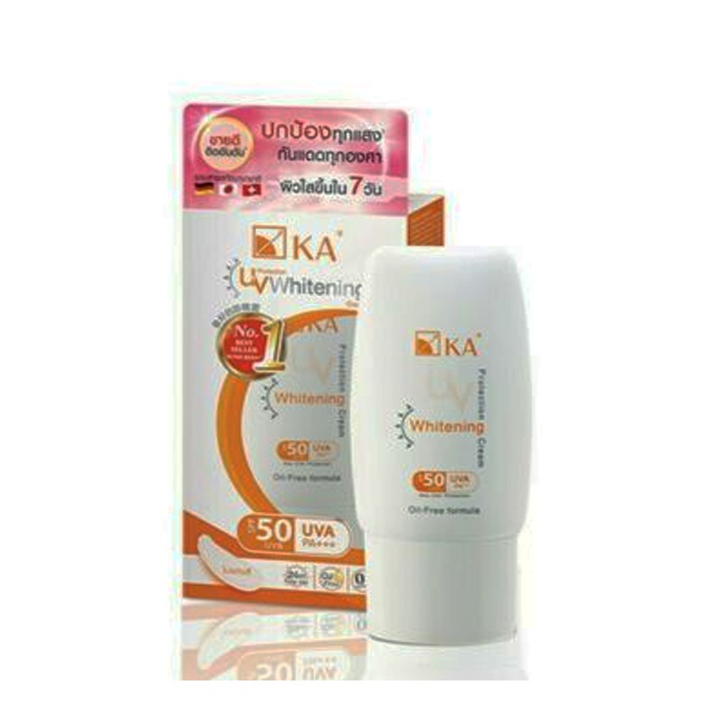 KA UV Protection Whitening Cream SPF50 PA +++ adjust skin white and clear 15g