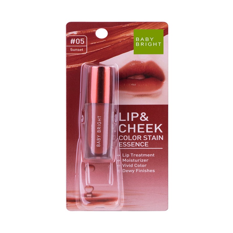 Baby Bright Lip & Cheek Color Stain Essence #05 2.4g