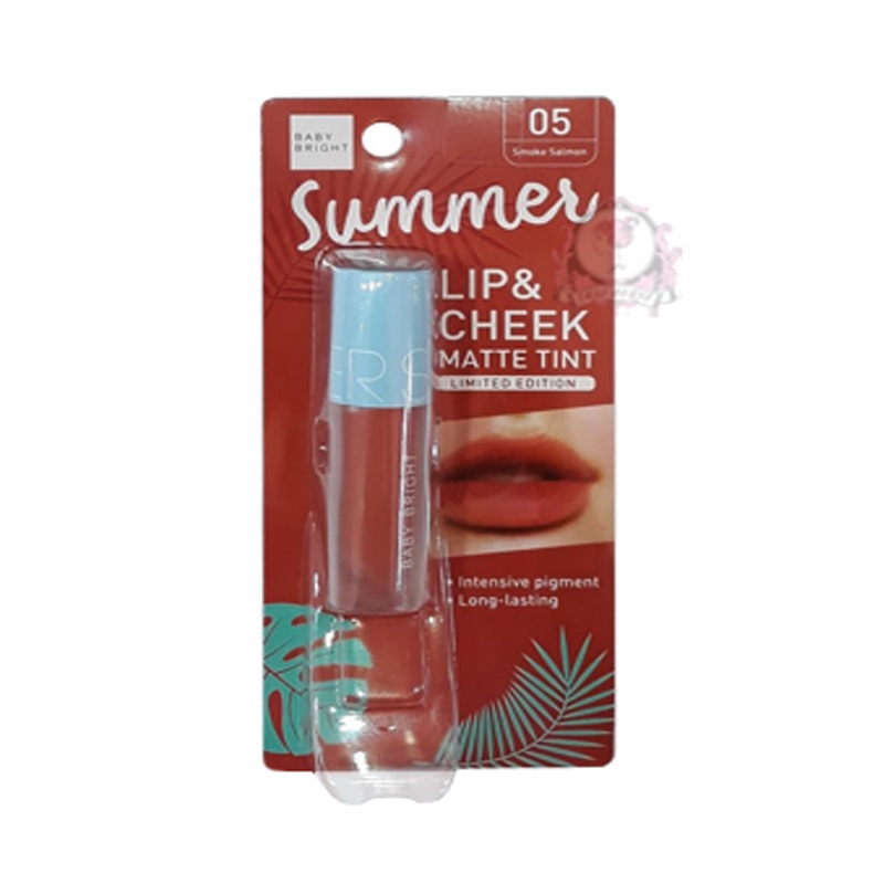 Baby Bright Summer Lip & Cheek Matte Tint#05 2.4g