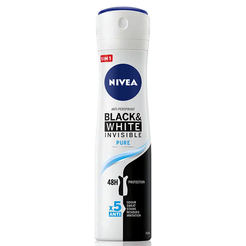 Nivea Deo Spary Women Black & White 150ml
