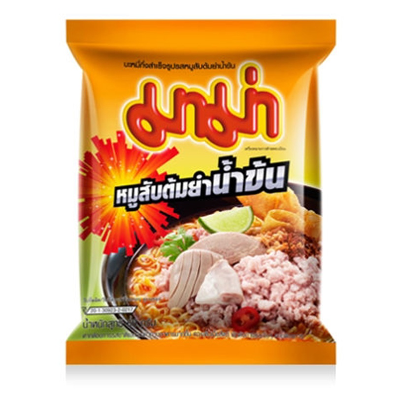 Mama instant noodles Creamy Tomyum Minced Pork Flavour 60g