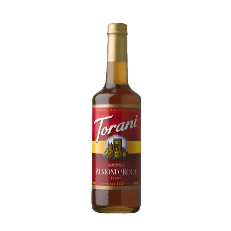Almond Roca Torani Syrup 750ml a bottle
