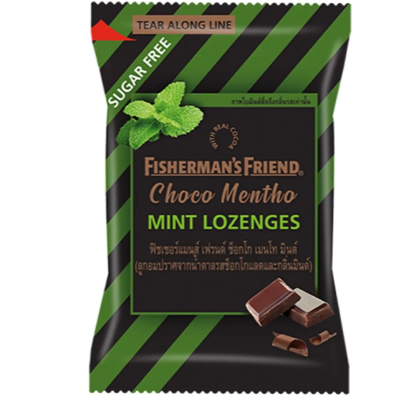 Fishermans Friend Choco Mentho Mint  Lozenges  25g