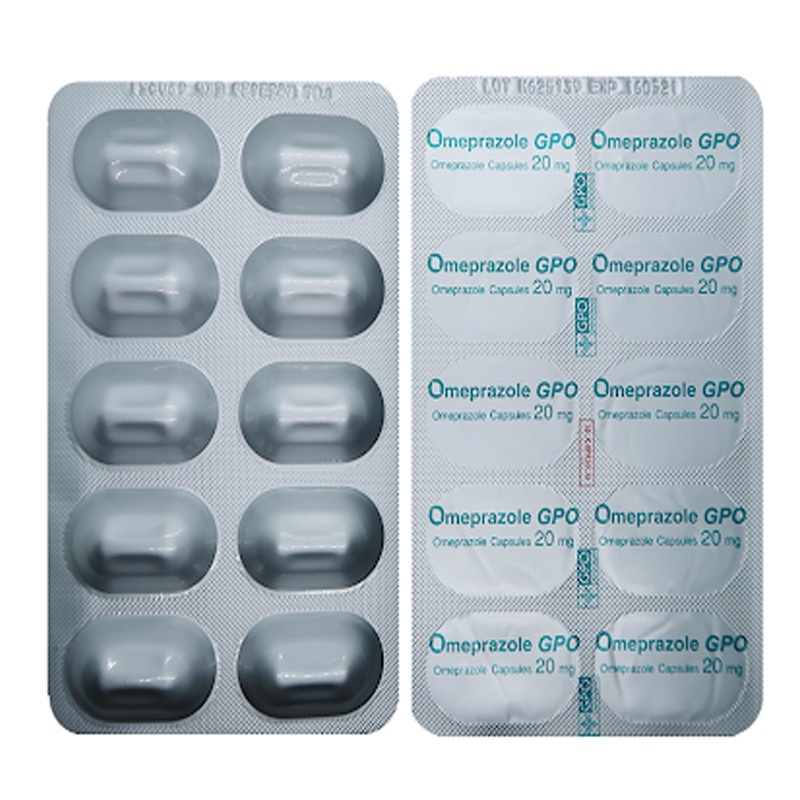 Omeprazole GPO Capsules 20 mg