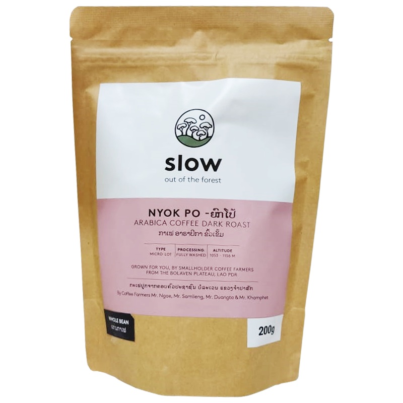 NYOK PO Arabica Coffee Dark Roast ( Ground) 200g