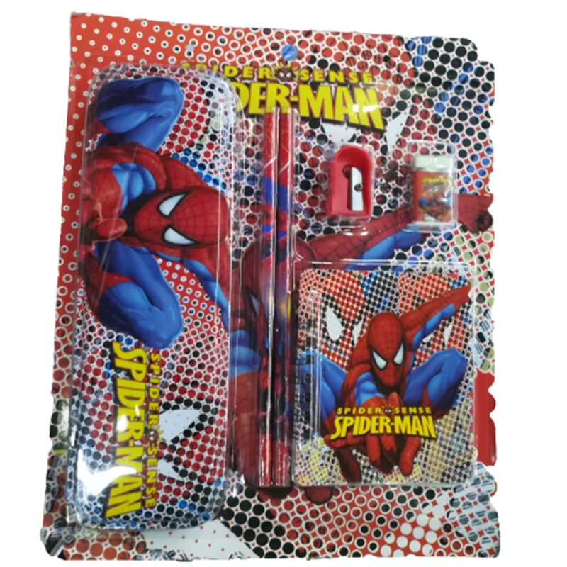 Spideman  Gife set Stationary