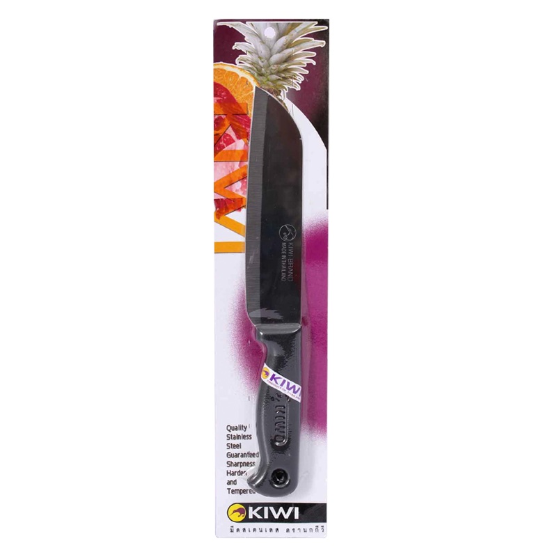 kiwi brand Knife Plastic Handle Kitchen Knife No.47 Size  3.5 x 30cm