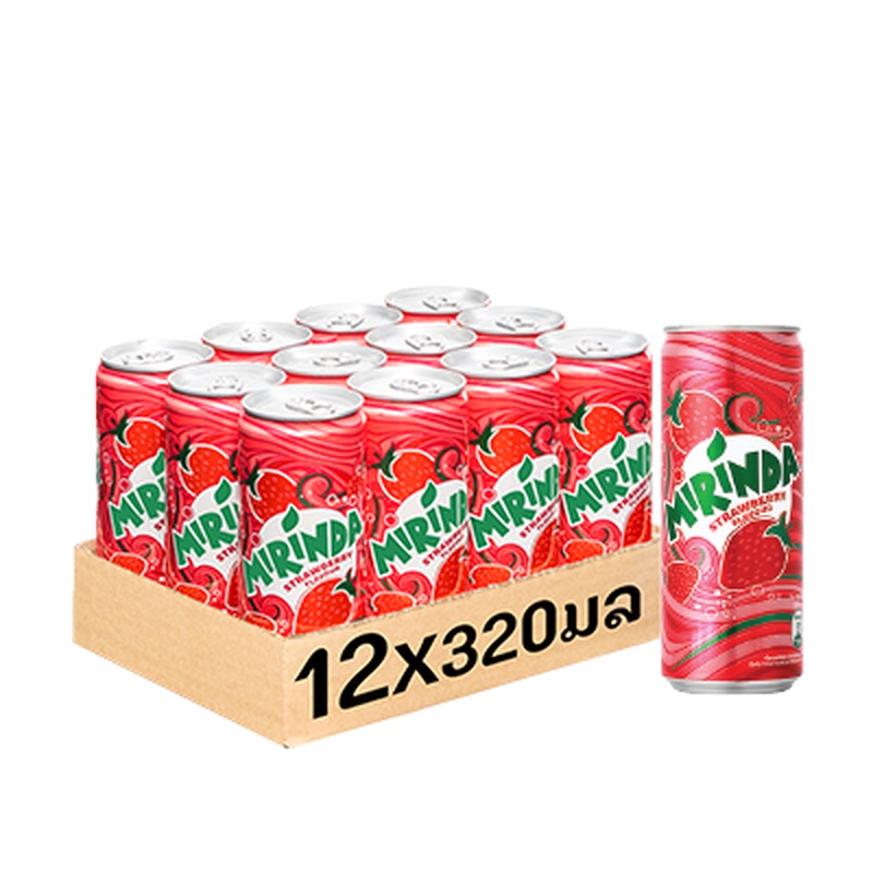Mirinda Strawbeery 320ml Shrink film 12cans