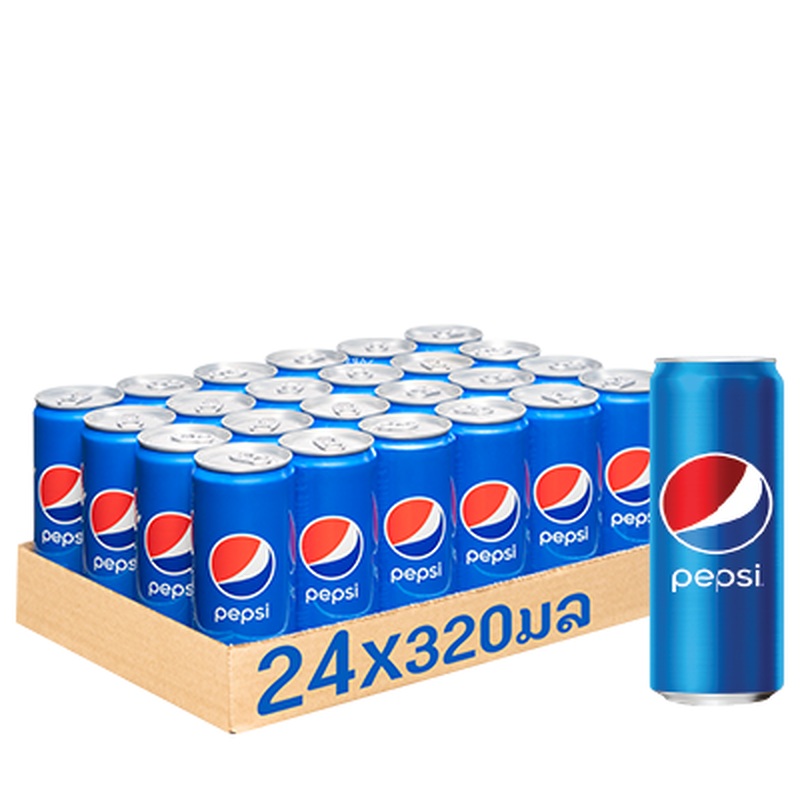 Pepsi Can 320ml Shrink film 24 can
