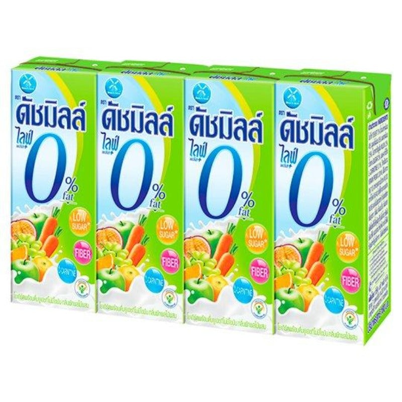 Dutch Mill Life Plus Mixed Fruits UHT Drinking Yoghurt 180ml x 4pcs