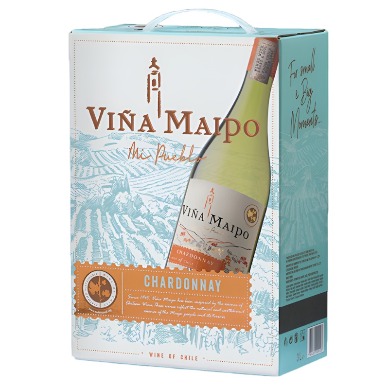 VINA MAIPO CHARDONNAY 3L, Chile