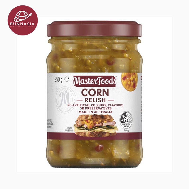 MasterFoods Corn Relish 250g