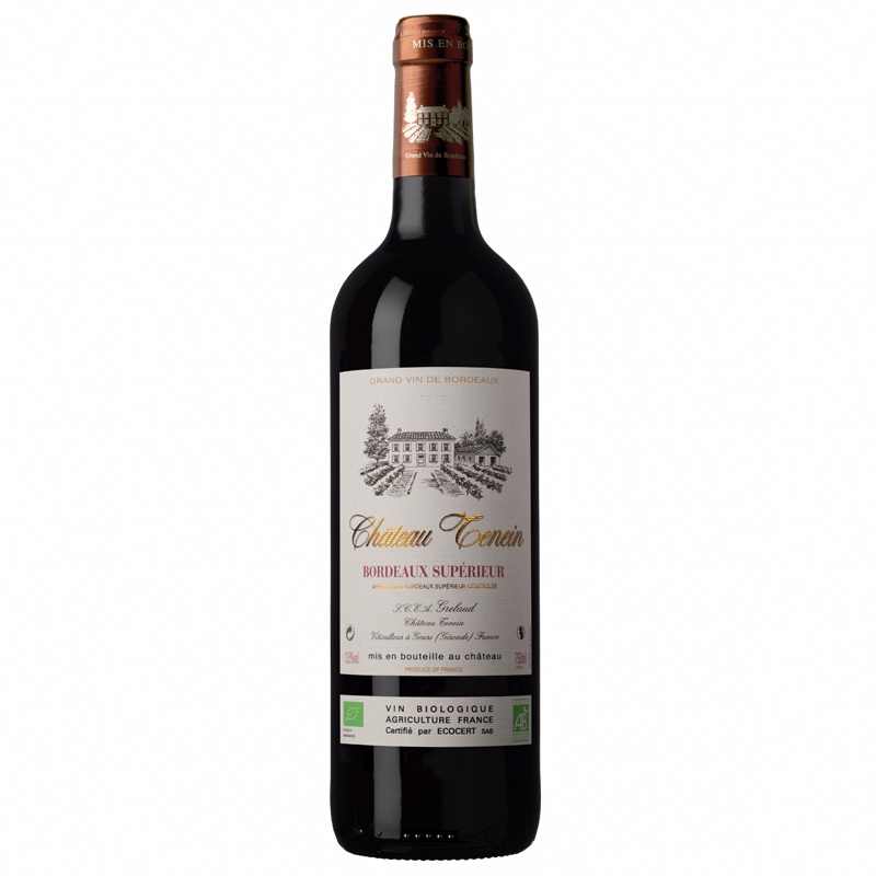 CHATEAU TENEIN BORDEAUX SUPERIEUR ( Year 2016 ) 750 ML