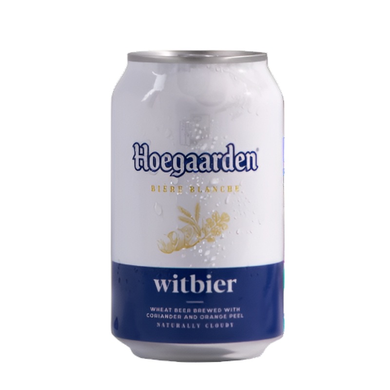 Hoegaarden Wheat Beer Brewed with Coriander Orange Peel 330ML Can