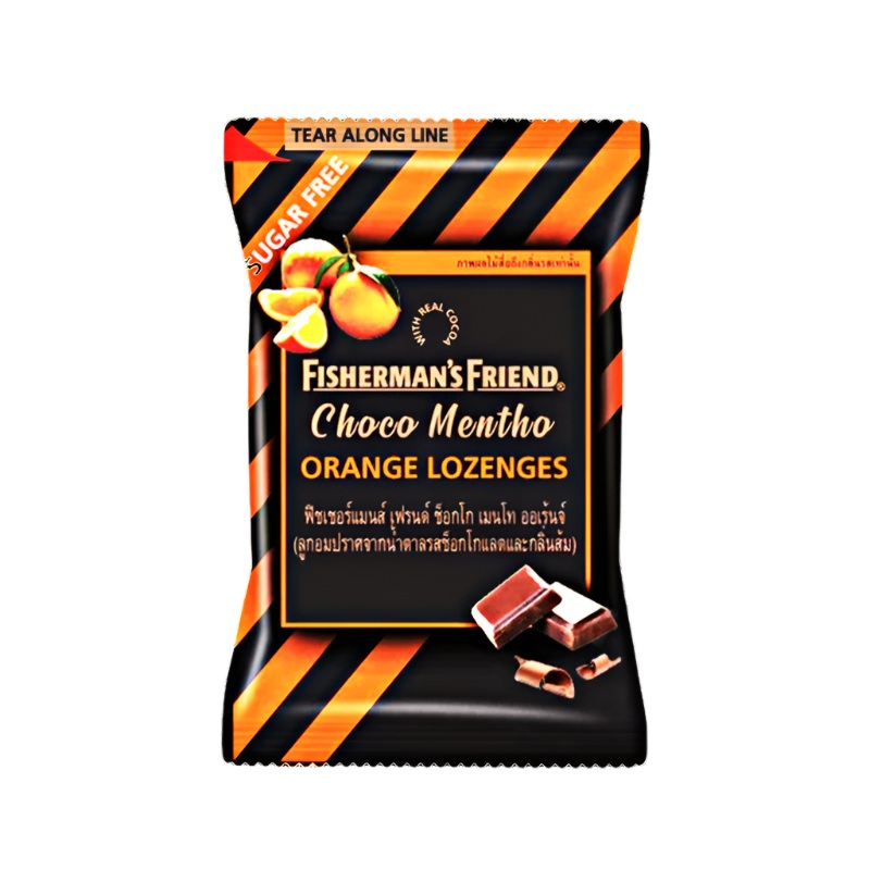 Fishermans Friend Choco Mentho Orange Lozenges 25g