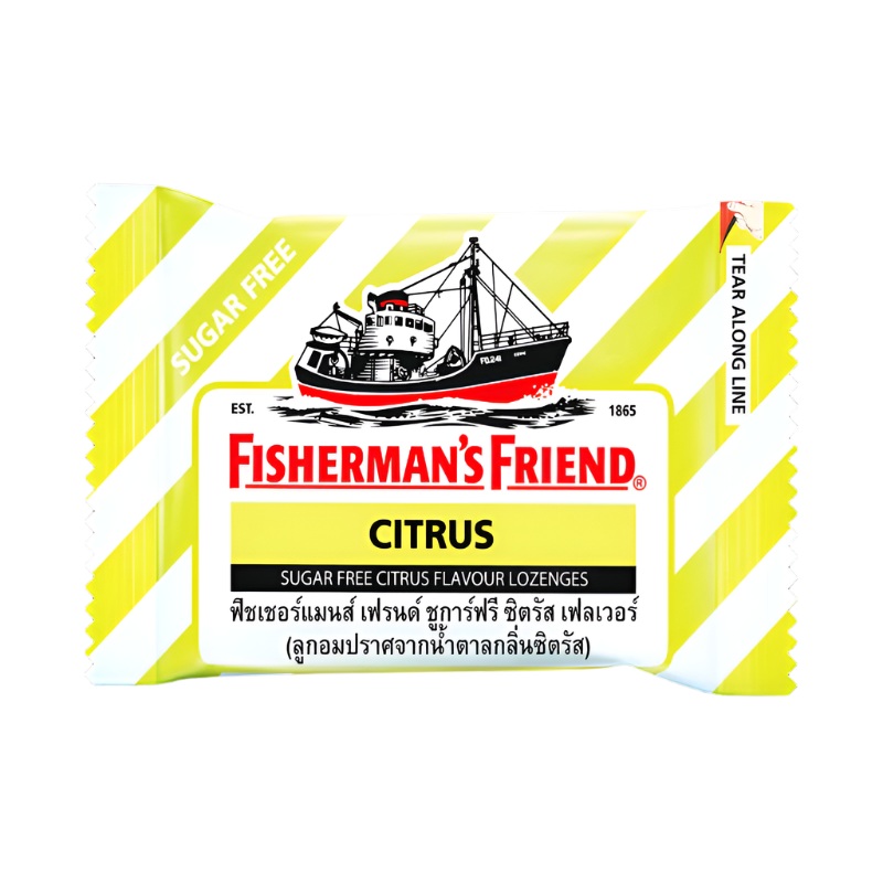 Fishermans Friend  Sugar Free Citrus Flavour Lozenges 25g