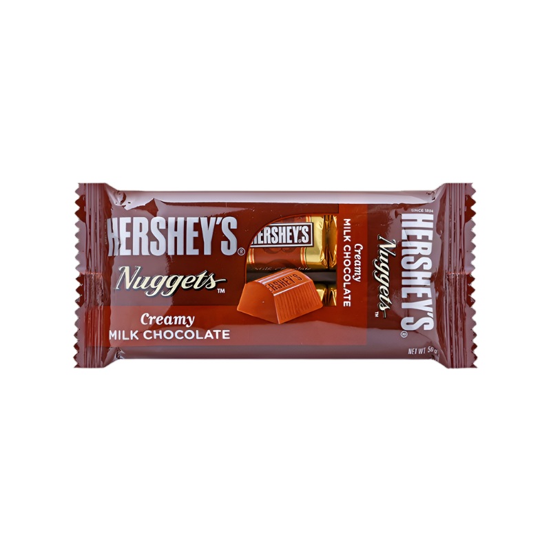 HERSHEY'S Nuggets Creamme milk chocolate 56g