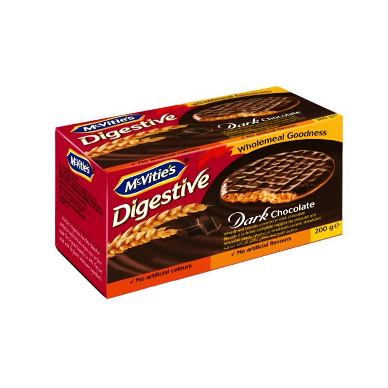 MC Vities Digestive dark choco 200g