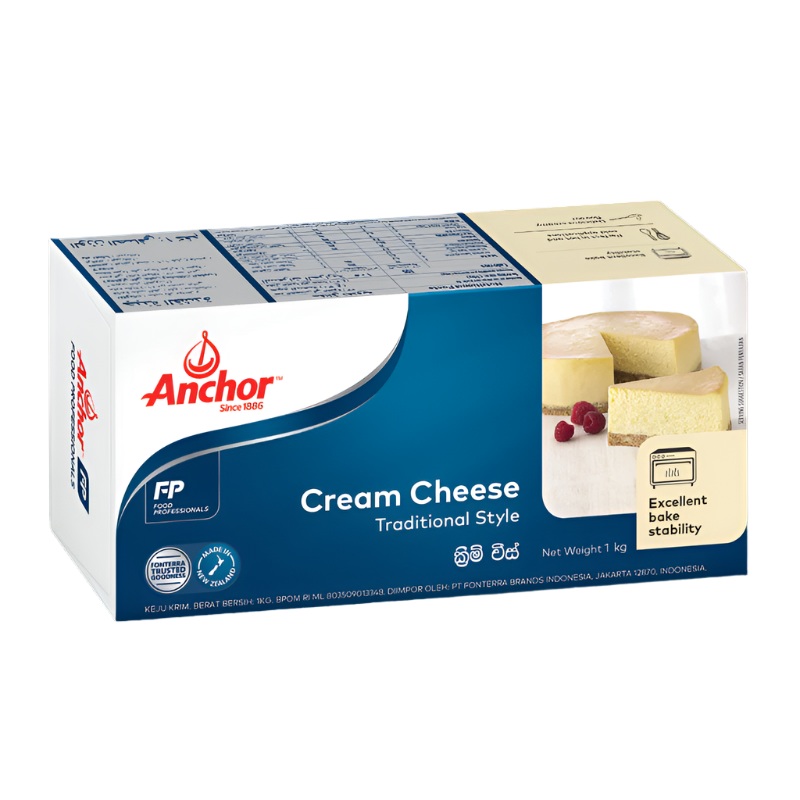 Anchor Cream Cheese Traditional Style 1kg