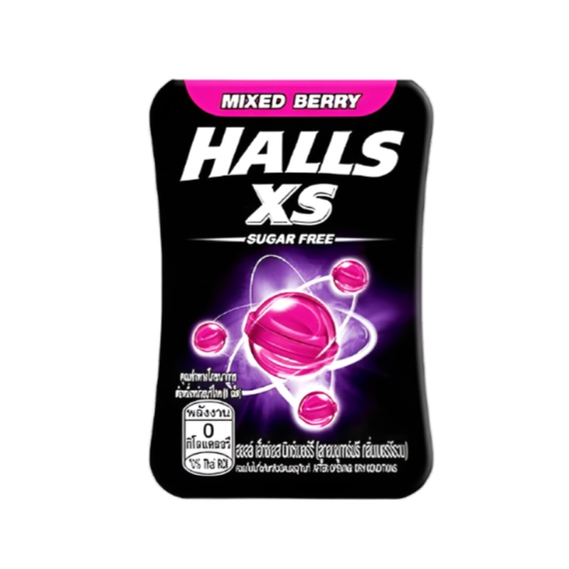 Halls XS Mixed Berry 13,8g