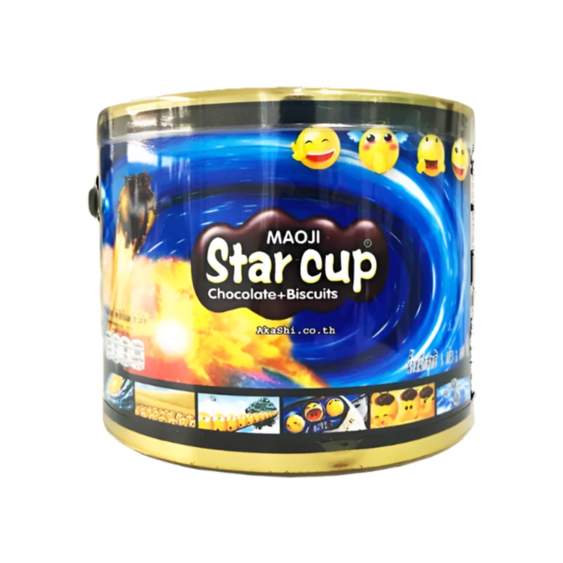 MAOJI Star Cup Chocolate Biscuits(100pcx5g)