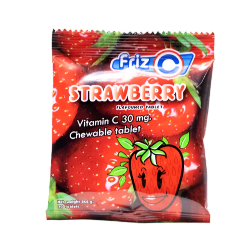 Friz C Strawberry flavoured tablet 35g