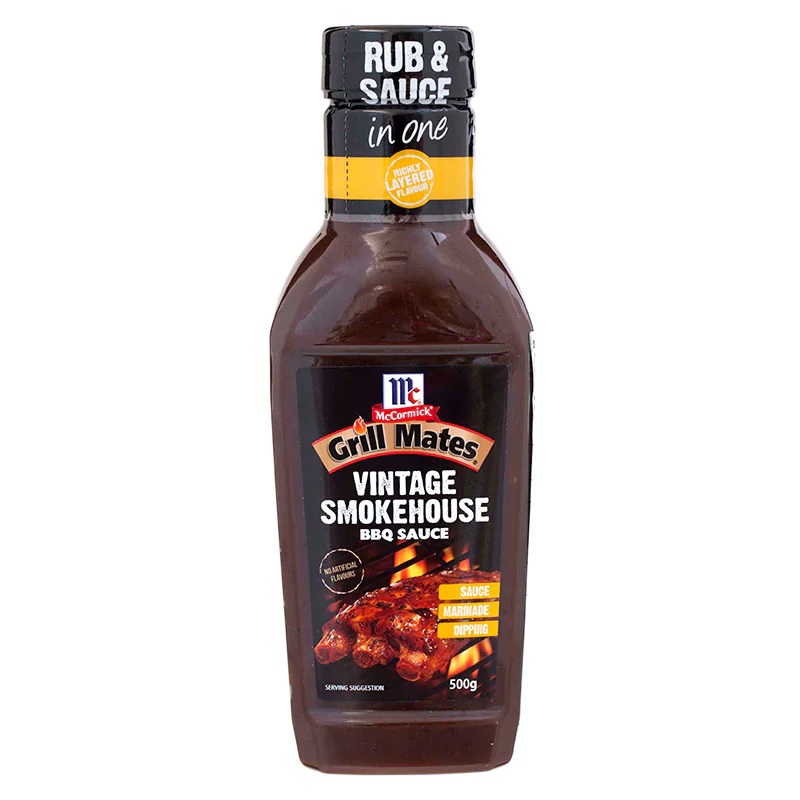 McCormick Grill Mates Vintage Smokehouse BBQ Sauce 500g