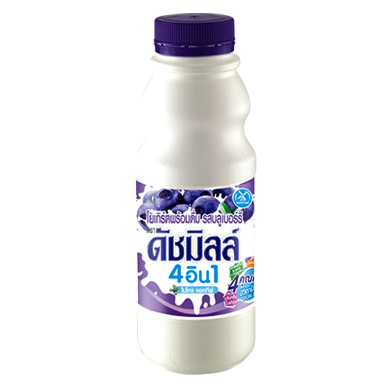 Dutch Mill Yoghurt Drink Blueberry Flavor 400ml