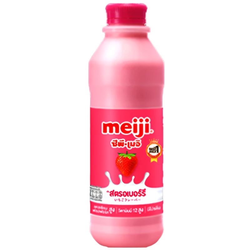 Meiji Pasteurized Strawberry Flavoured Milk 830ml