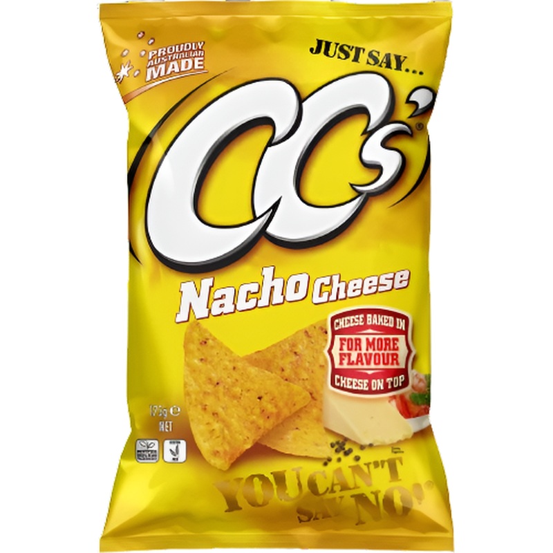 CC's Corn Chips Nacho Cheese 175g