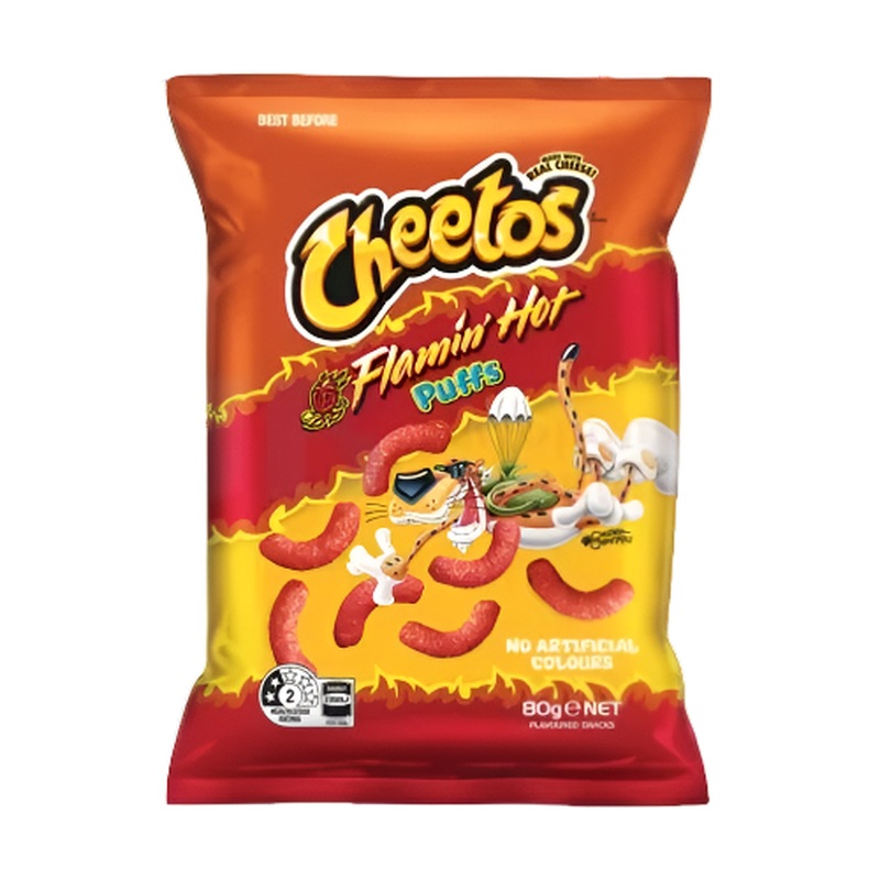 Cheetos Puffs Flaming Hot 80g