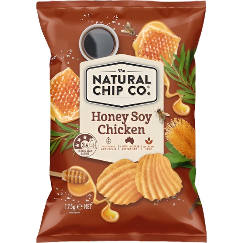 Natural Chip Co. Honey Soy Chicken 175g