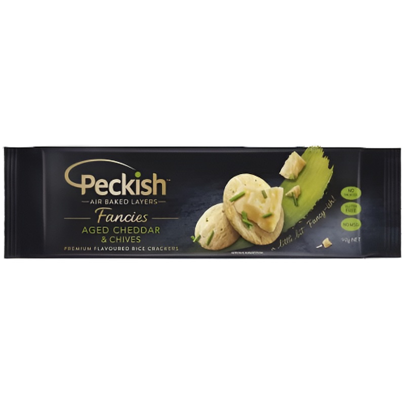 Peckish Fancies Parmesan & Herbs 90g