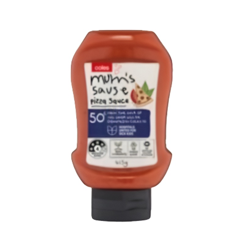 Coles Pasta Sauce Mum's Sause Pizza 415g