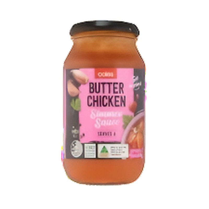 Coles Simmer Sauce Butter Chicken 485g