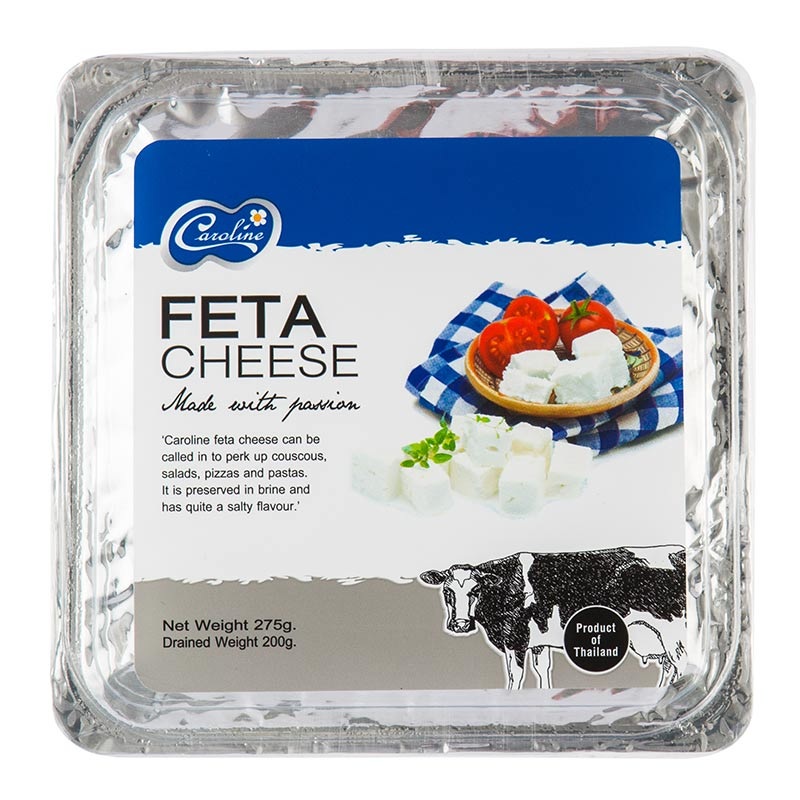 Caroline Premium Feta Cheese - Authentic Greek Style 275g