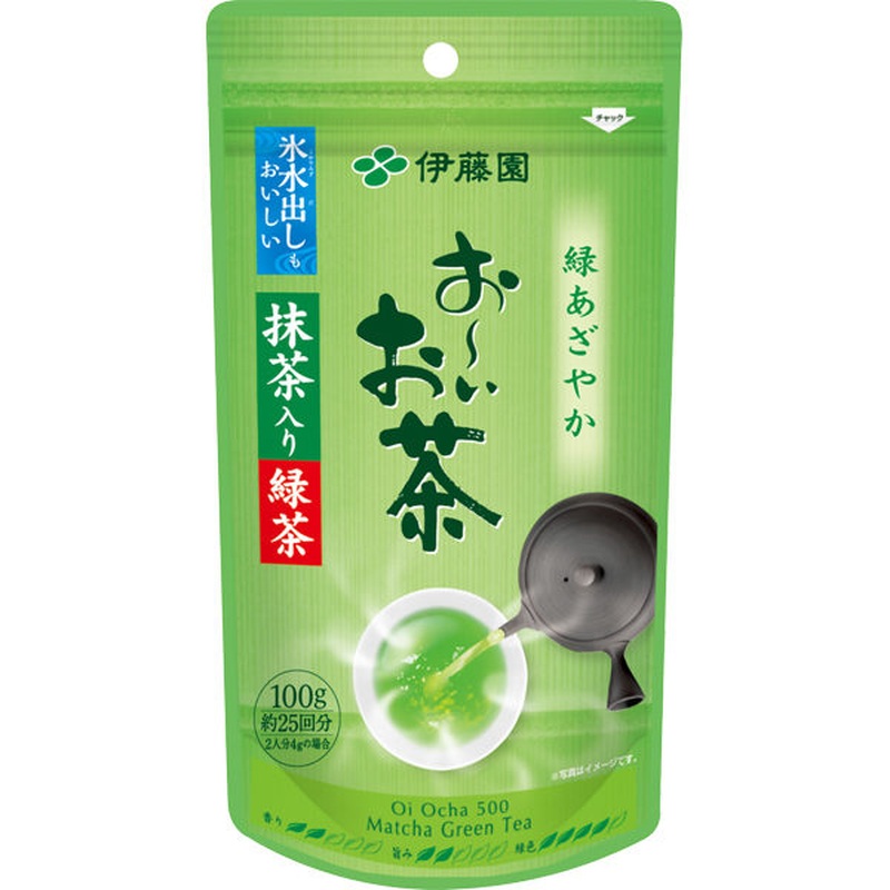 O-i Ocha Green Tea with matcha 100g  ITOEN