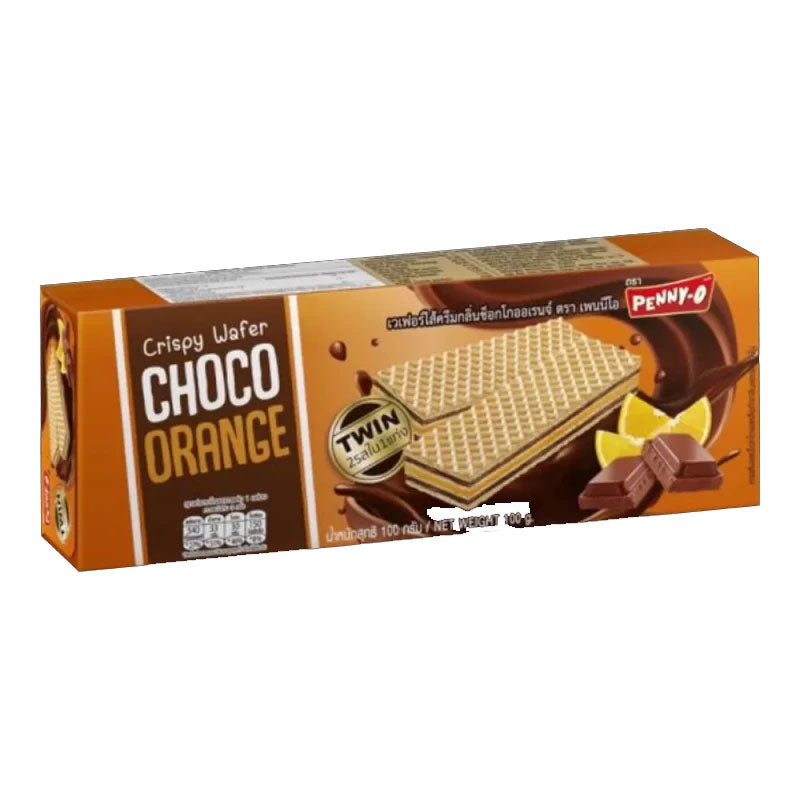 PENNYO Orange Choco Wafers 100g